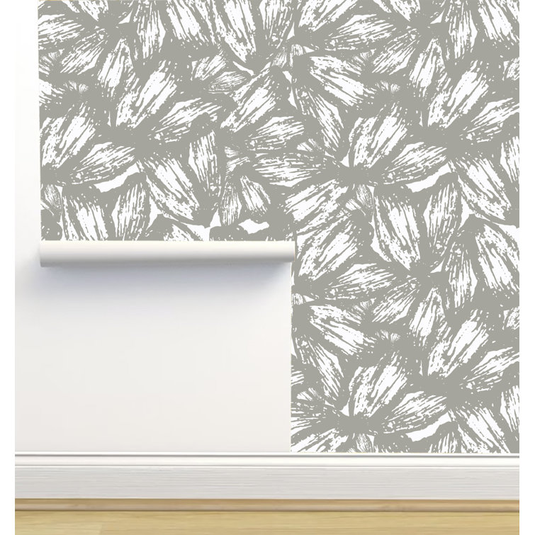 Limitless Walls Monor Designs Floral Roll Wayfair